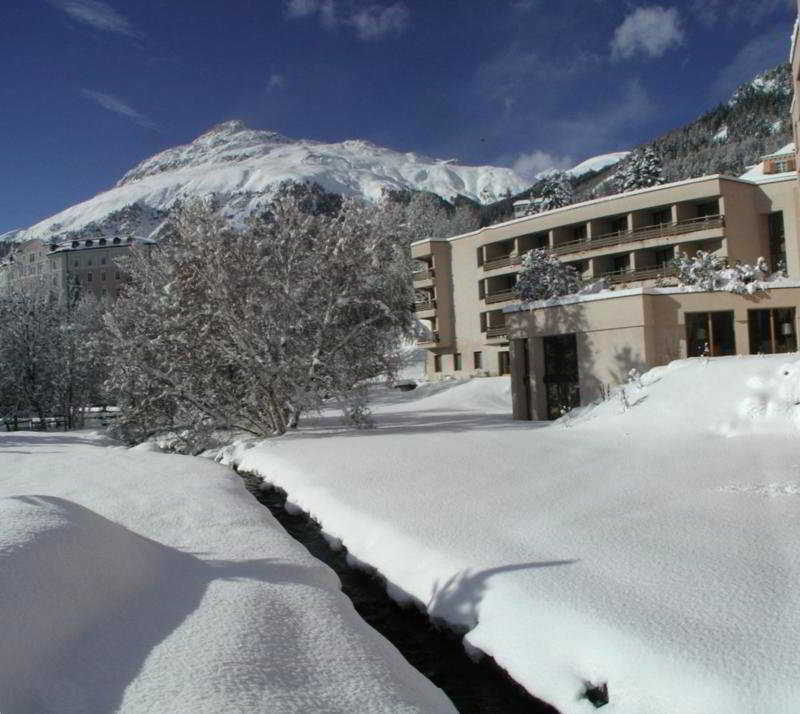 Quadratscha Alpenhotel Samedan Exterior foto